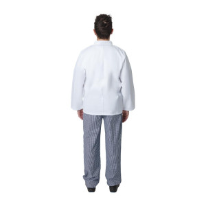 Virtuvės kombinezonas su ilgomis rankovėmis, baltas, unisex, dydis S - Whites Chefs Clothing - Fourniresto
