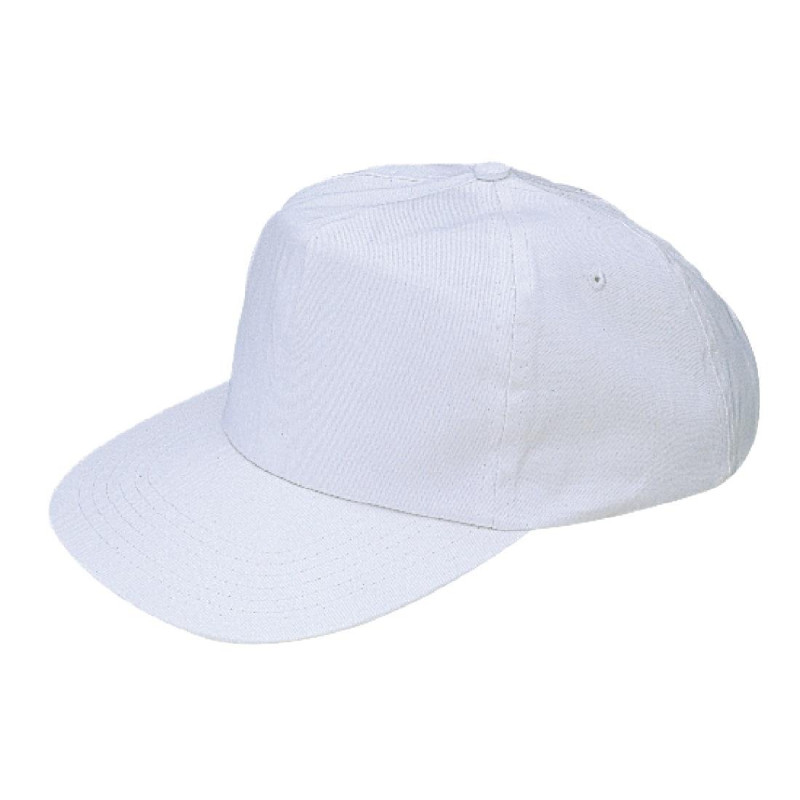 Balta beisbolo kepurė su reguliuojamu dirželiu - universalaus dydžio - Whites Chefs Clothing - Fourniresto Balta beisbolo kepurė su reguliuojamu dirželiu - universalaus dydžio - Whites Chefs Clothing - Fourniresto