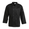 Virtuvės juoda ilgomis rankovėmis Vegas - S dydis - Whites Chefs Clothing - Fourniresto