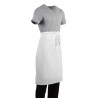 Standartinė baltos spalvos prijuostė 914 x 762 mm - Whites šefų apranga - Fourniresto