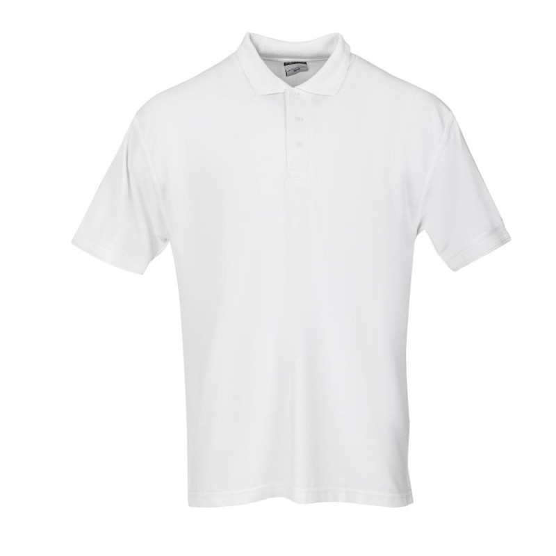 Polo Mišri Balta - Dydis L - FourniResto - Fourniresto Polo Mišri Balta - Dydis L - FourniResto - Fourniresto