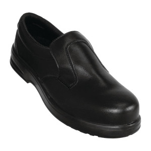 Juodos saugos mokasinai - dydis 40 - Lites Safety apavai - Fourniresto