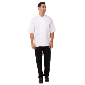 Virtuvės paltas Montreal Cool Vent, baltas, unisex - dydis Xs - Chef Works - Fourniresto