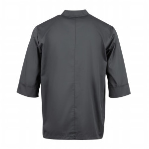 Virtuvės paltas, pilkas, unisex - dydis L - Chef Works - Fourniresto