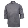 Virtuvės paltas, pilkas, unisex - dydis M - Chef Works - Fourniresto