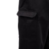 Virtuvės kelnės Mixte Fit Cargo juodos spalvos - dydis XL - Chef Works - Fourniresto