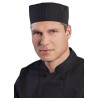 Virtuvės skrybėlė Cool Vent su smulkiais baltomis juostelėmis - universalus dydis - Chef Works - Fourniresto