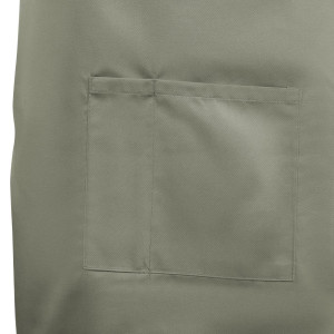 Padavėjo prijuostė alyvuogių spalvos, iš polikotono, 1000 x 700 mm - Whites Chefs Clothing - Fourniresto