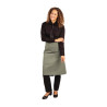 Padavėjo prijuostė alyvuogių spalvos, iš polikotono, 1000 x 700 mm - Whites Chefs Clothing - Fourniresto