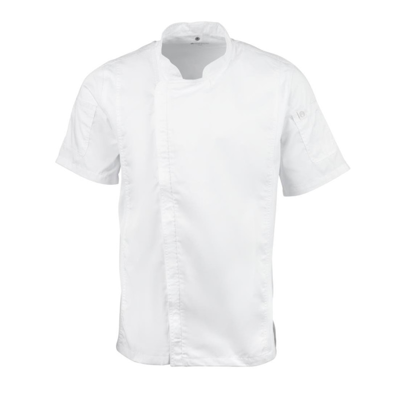 Veste de Cuisine Mixte Blanche Urban Springfield - Taille XL - Chef Works - Fourniresto Veste de Cuisine Mixte Blanche Urban Springfield - Taille XL - Chef Works - Fourniresto