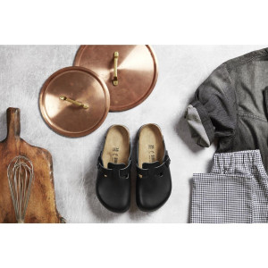Juodi šlepetės Bostonas - Dydis 40 - Birkenstock - Fourniresto