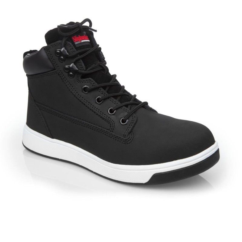 Chaussures de Sécurité Montantes en Cuir - Taille 38 - Slipbuster Footwear - Fourniresto Chaussures de Sécurité Montantes en Cuir - Taille 38 - Slipbuster Footwear - Fourniresto