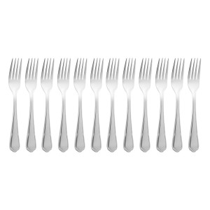 Fourchette À Dessert Dubarry En Inox - Lot De 12 - Olympia - Fourniresto