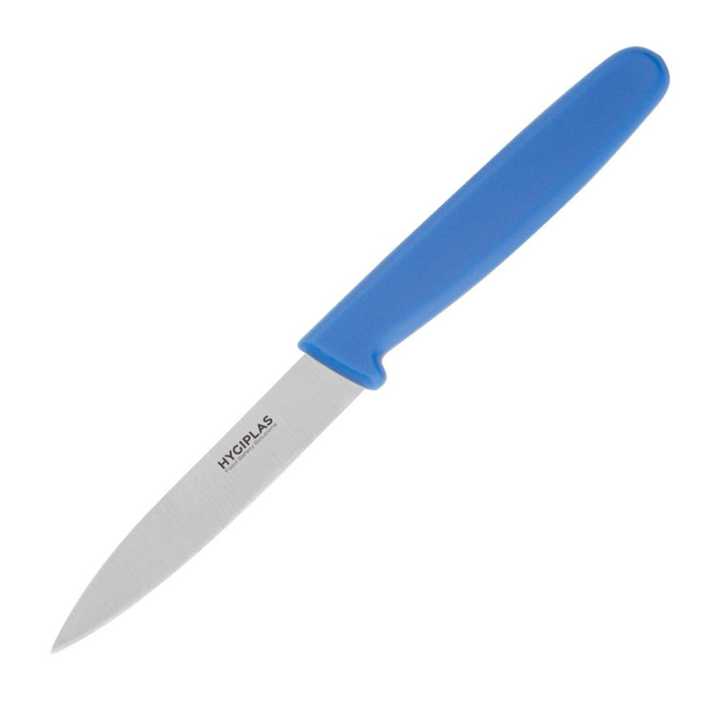 Peilio virtuvės mėlynas peilis 7,5 cm - Hygiplas - Fourniresto Peilio virtuvės mėlynas peilis 7,5 cm - Hygiplas - Fourniresto