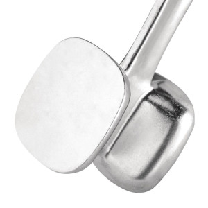 Mėsos minkštinimo prietaisas iš metalo 240 mm - Vogue - Fourniresto