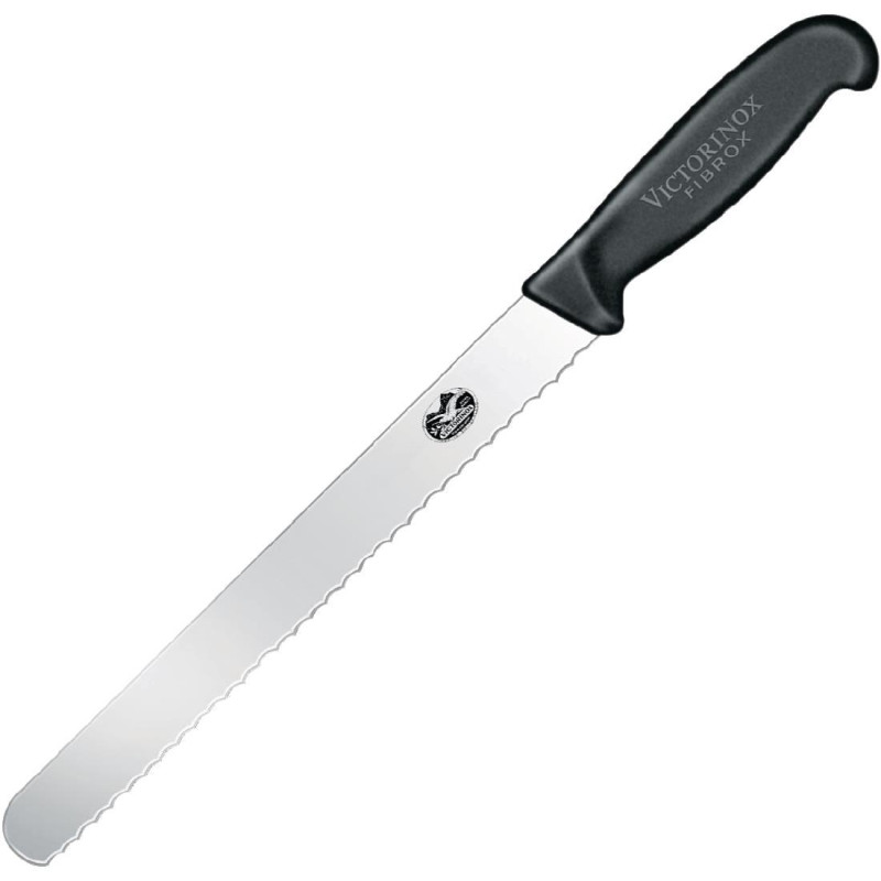 Couteau À Trancher Lame Dentée 35,5 Cm - Victorinox - Fourniresto Couteau À Trancher Lame Dentée 35,5 Cm - Victorinox - Fourniresto