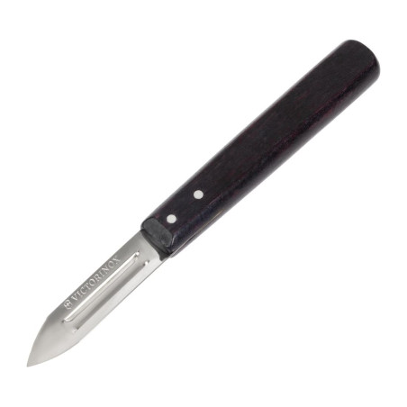Lietuviškas vertimas: Medinis rankena, dvigubai galia pjūvis - Victorinox - Fourniresto