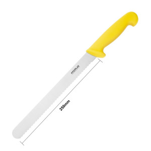 Geltonas dantytas pjūklas 25,5 cm - Hygiplas - Fourniresto