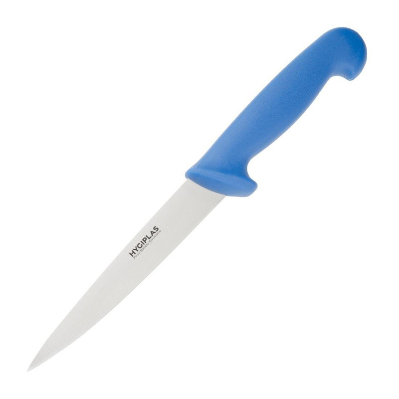 Couteau À Filet Bleu Lame 15 Cm - Hygiplas - Fourniresto Couteau À Filet Bleu Lame 15 Cm - Hygiplas - Fourniresto