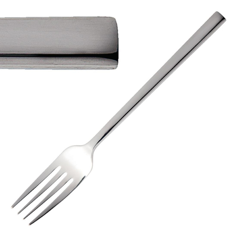 Table fork Napoli in stainless steel 204 L - Set of 12 - Olympia - Fourniresto Table fork Napoli in stainless steel 204 L - Set of 12 - Olympia - Fourniresto