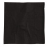Kokteilių servetėlės juodos 2 sluoksniai 250 x 250 mm - 2000 vnt. rinkinys - FourniResto - Fourniresto