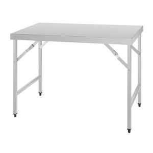 Lankstomas nerūdijančio plieno stalas 1200 mm - Vogue - Fourniresto