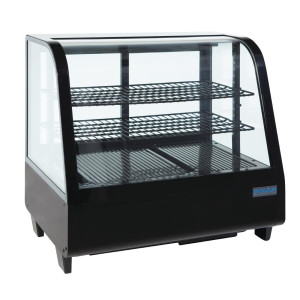 Vitrina šaldytuvas juoda - 100 L - Polar