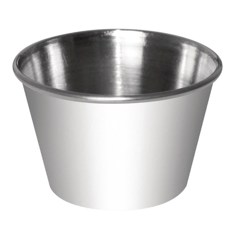 Pomidorų padažo puodelis iš nerūdijančio plieno 230 ml - 12 vnt. - Olympia - Fourniresto Pomidorų padažo puodelis iš nerūdijančio plieno 230 ml - 12 vnt. - Olympia - Fourniresto
