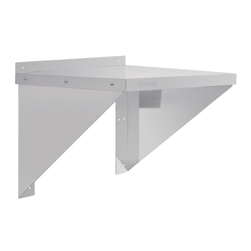 Stainless Steel Shelf For Microwave 560 X 460 Mm - Vogue - Fourniresto Stainless Steel Shelf For Microwave 560 X 460 Mm - Vogue - Fourniresto