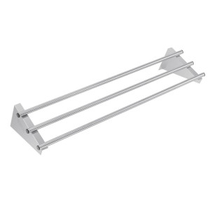 Sieninis vamzdelinis plaukų dėklas iš nerūdijančio plieno - 1200 x 300 mm - Vogue - Fourniresto