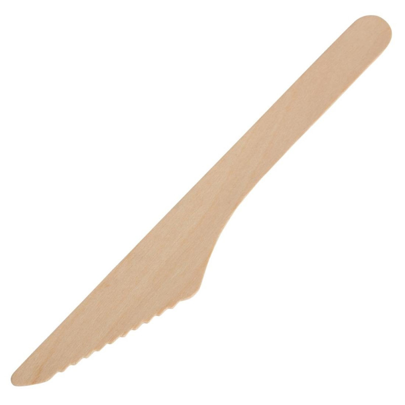 Medinis, biodegraduojantis peilis 165 mm - 100 vnt. - Fiesta Green - Fourniresto Medinis, biodegraduojantis peilis 165 mm - 100 vnt. - Fiesta Green - Fourniresto