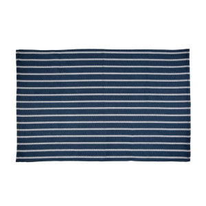 Virtuvės rankšluostis mėlyna juosta baltas 457 x 711 mm - Vogue - Fourniresto