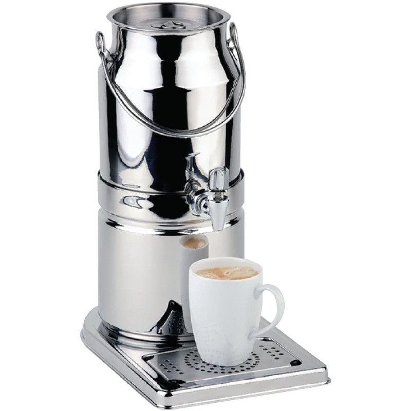 Distributeur De Lait Inox 3 L - APS - Fourniresto Distributeur De Lait Inox 3 L - APS - Fourniresto