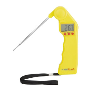 Geltonas Easytemp termometras - Hygiplas - Fourniresto