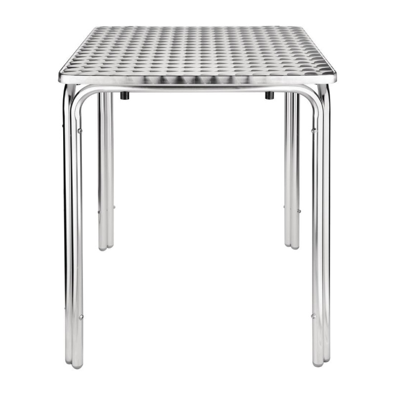 Table Carrée Empilable En Inox 600 X 600 Mm - Bolero - Fourniresto Table Carrée Empilable En Inox 600 X 600 Mm - Bolero - Fourniresto