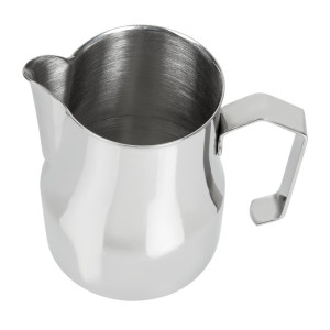 Pieno kibiras iš nerūdijančio plieno latte su rankena 500 ml - FourniResto - Fourniresto