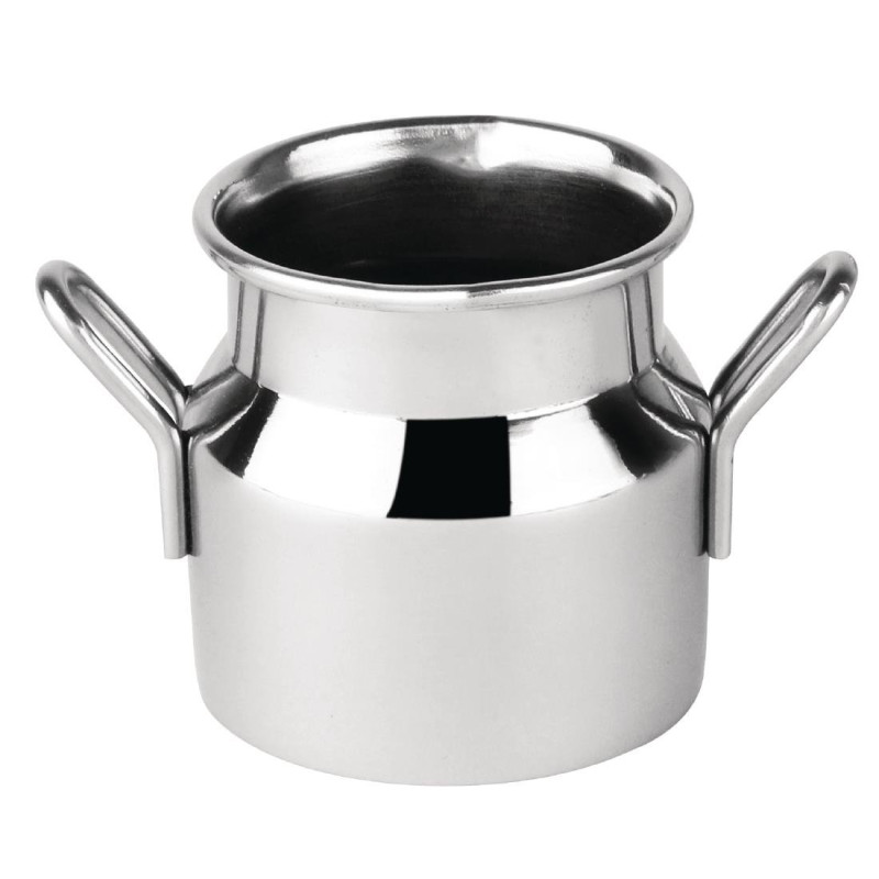Mini Stainless Steel Milk Jug 60 ml - Olympia - Fourniresto Mini Stainless Steel Milk Jug 60 ml - Olympia - Fourniresto