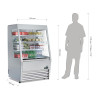 Vitrine Sieninė Šaldoma Teigiama 3 Lentynos - 918 mm - Polar