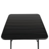 Kvadratinis juodas plieninis grotelis 700 x 700 mm - Bolero - Fourniresto