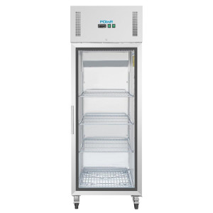 Vitrinė su šaldymo funkcija, viena GN 2/1, serija G, 600 L - Polar - Fourniresto