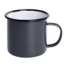 Didelis 670 ml emalio plieninis sriubos puodelis - 6 vnt. - Olympia - Fourniresto