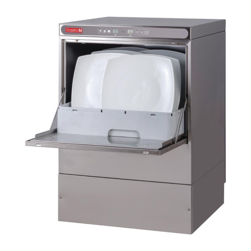 Dishwasher Maestro 50x50 400V with Drain Pump Detergent Dispenser and Break Tank - Gastro M - Fourniresto Dishwasher Maestro 50x50 400V with Drain Pump Detergent Dispenser and Break Tank - Gastro M - Fourniresto