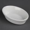 Balti ovalūs patiekalai 145 x 104 mm - 6 vnt. - Olympia - Fourniresto
