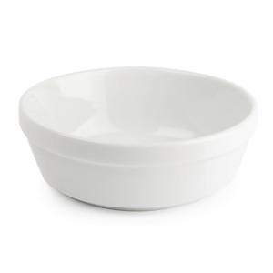 Apatiniai patiekalai su baltu apdailos rėmu, Ø 137 mm - 6 vnt. - Olympia - Fourniresto