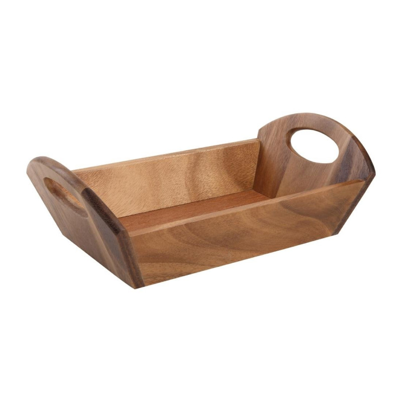 Stalo šiukšliadėžė iš akacijos su rankenėlėmis - T&G Woodware - Fourniresto Stalo šiukšliadėžė iš akacijos su rankenėlėmis - T&G Woodware - Fourniresto