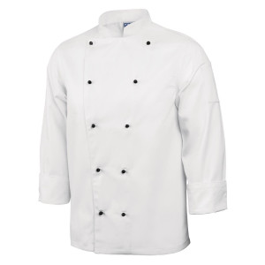 Virtuvės kombinezonas Chicago su ilgomis rankovėmis, baltas, dydis XXL - Whites Chefs Clothing - Fourniresto