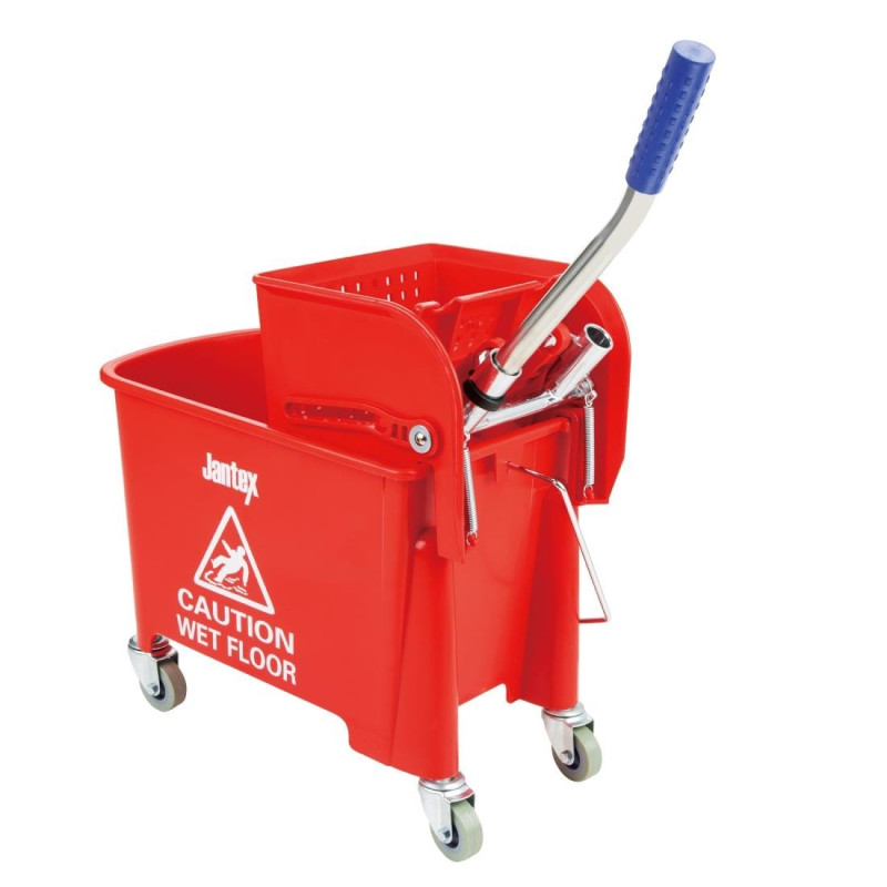 Seau Essoreur Kentucky Rouge 20L - Jantex - Fourniresto Seau Essoreur Kentucky Rouge 20L - Jantex - Fourniresto