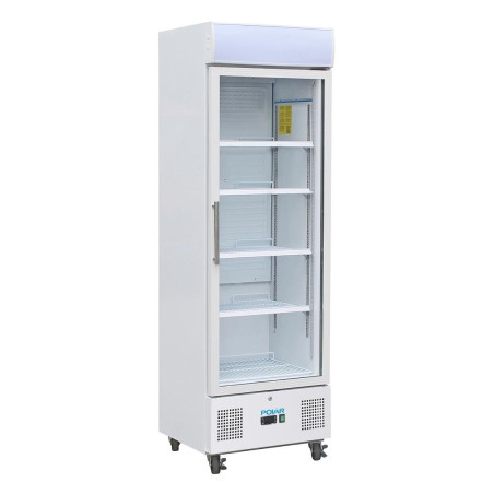 Vitrinė su šaldymo funkcija, balta, serija G - 336 l - Polar - Fourniresto