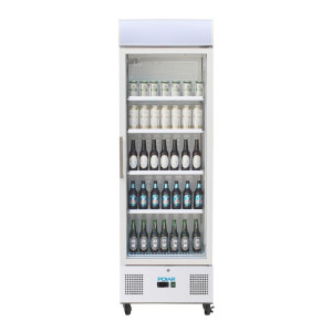 Vitrinė su šaldymo funkcija, balta, serija G - 336 l - Polar - Fourniresto