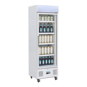 Vitrinė su šaldymo funkcija, balta, serija G - 336 l - Polar - Fourniresto
